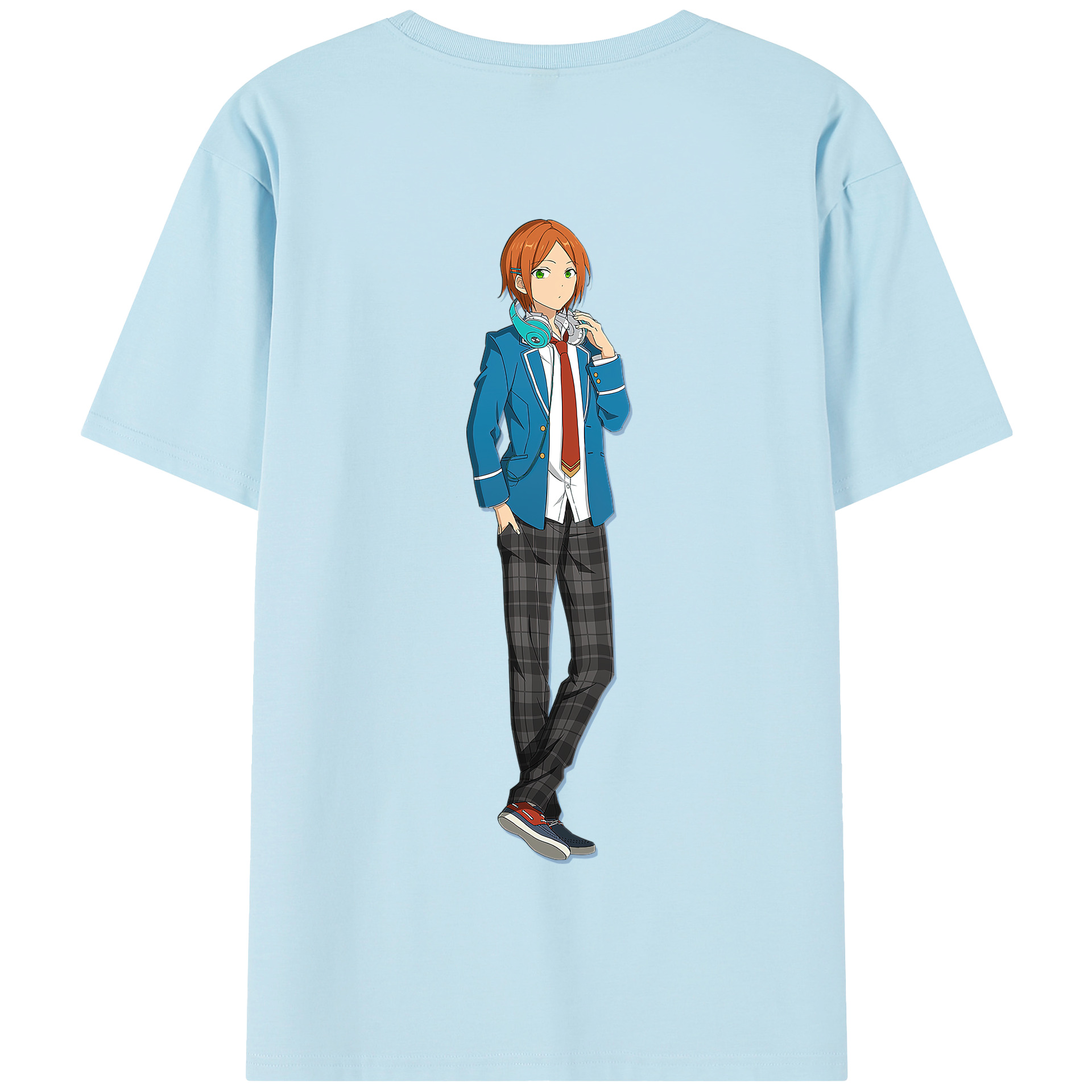 （画像用） あんさんぶるスターズ! Ensemble Stars 綿100％半袖Tシャツ（背面プリント）